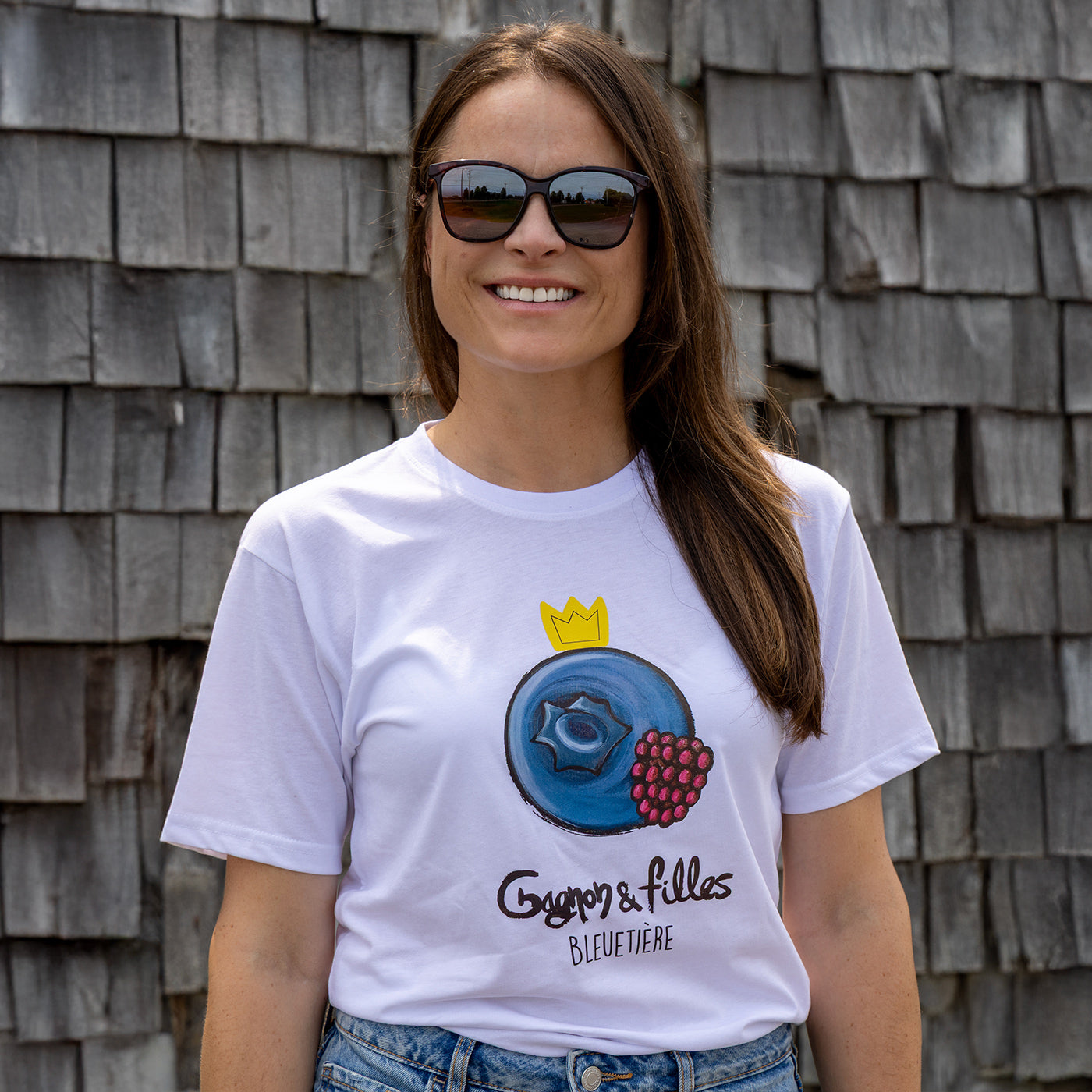 T-Shirt Blanc avec logo