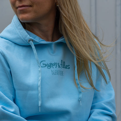 Hoodie Bleu léger
