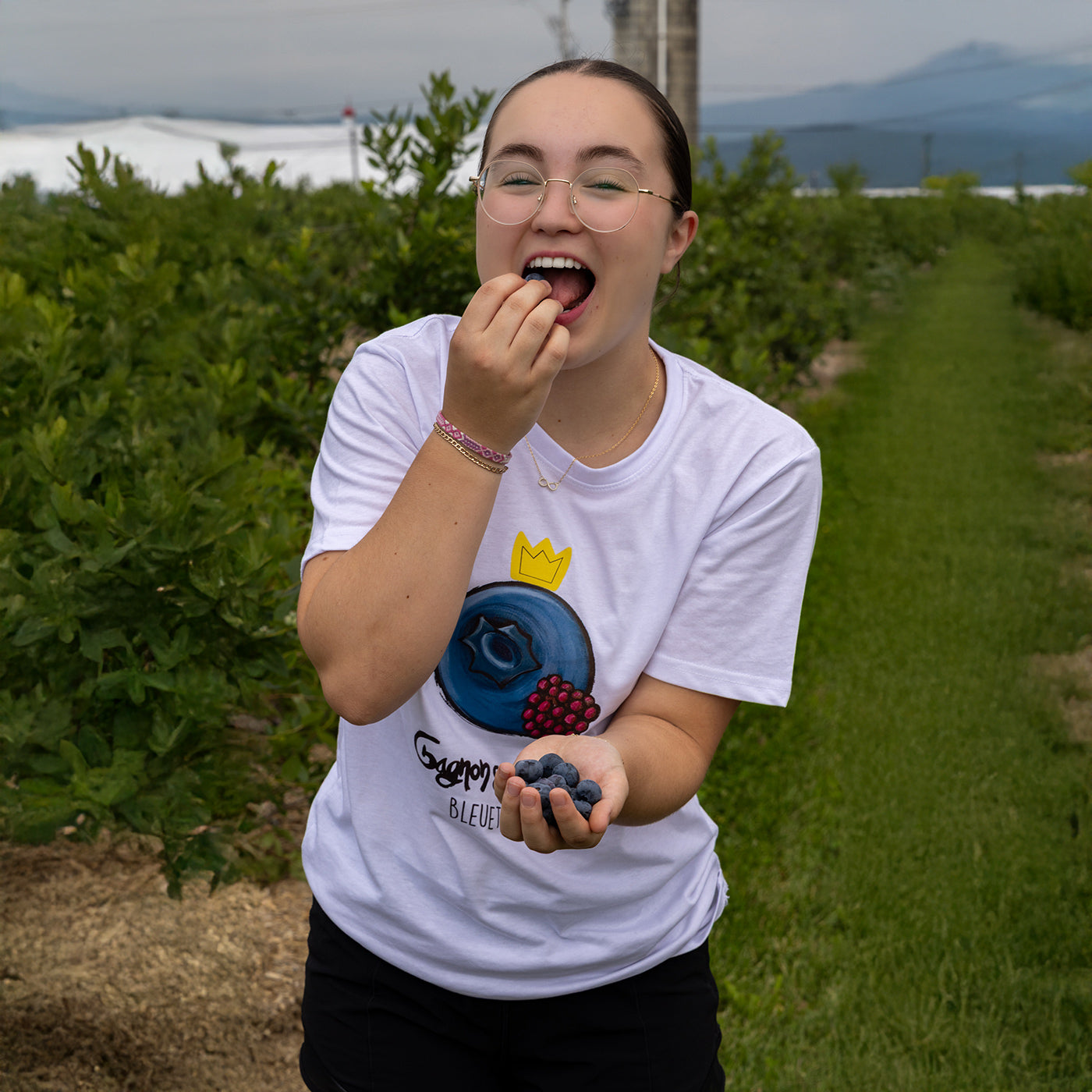 T-Shirt Blanc avec logo